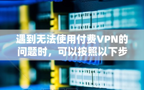 遇到无法使用付费VPN的问题时,可以按照以下步骤进行处理