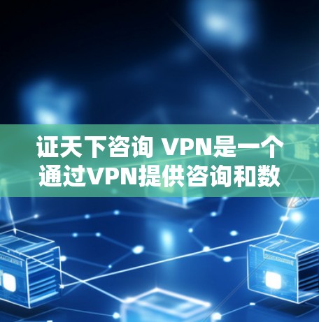 证天下咨询 VPN是一个通过VPN提供咨询和数据分析服务的公司。以下是对该服务的详细介绍