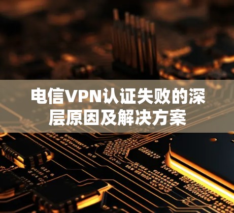 电信VPN认证失败的深层原因及解决方案 电信VPN认证失败的深层原因及解决方案