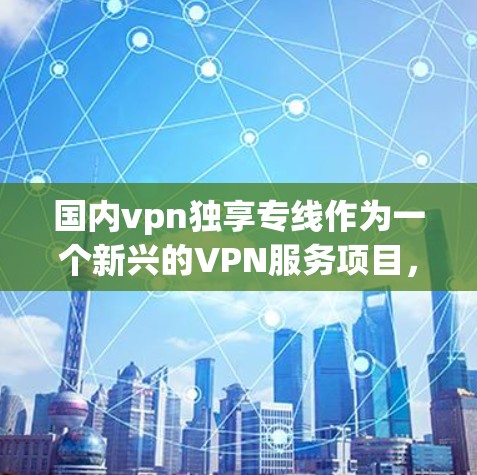 国内vpn独享专线作为一个新兴的VPN服务项目,其特点和优势可以总结如下 国内vpn独享专线作为一个新兴的VPN服务项目,其特点和优势可以总结如下