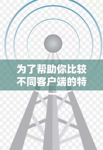 为了帮助你比较不同客户端的特色和适用场景,以下是对Horizon系列客户端的详细分析